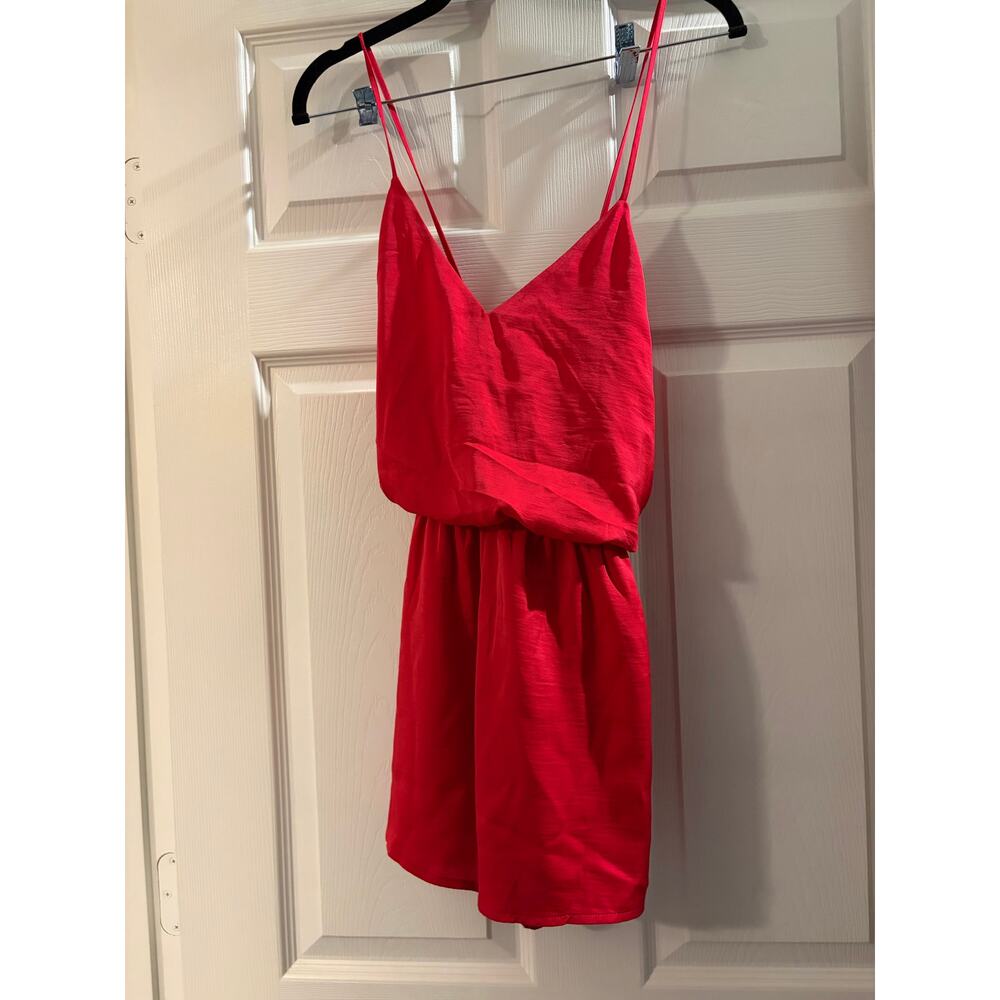 Red romper